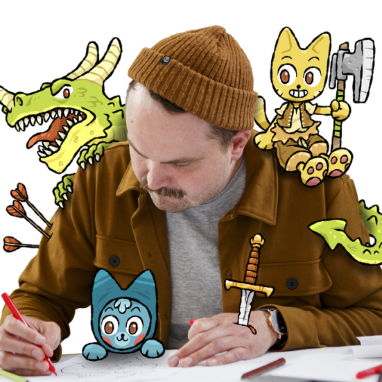 Forfatter og illustrator Thomas Knappe