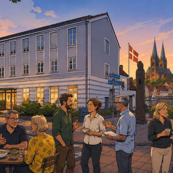 Sommermøde i Slesvig. Foto: Illustration, KI-genereret