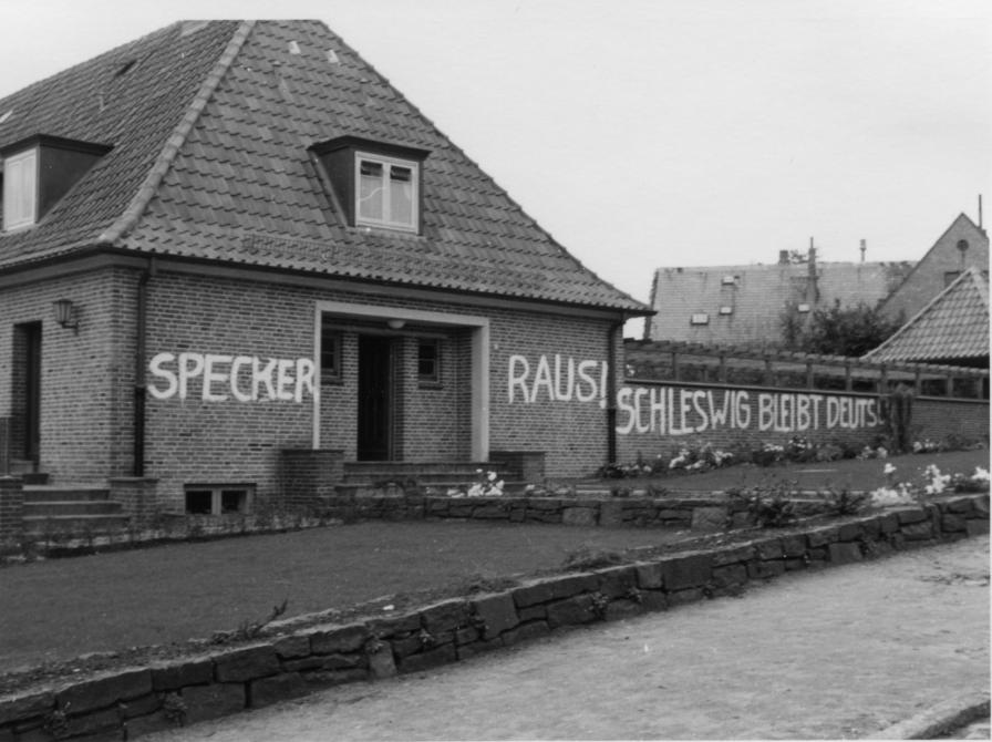 Antidanske graffitis i Sydslesvig