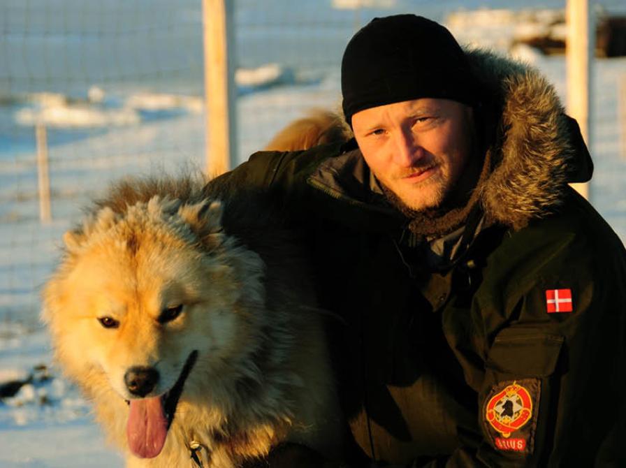 Forfatter Anders Kjærgaard i Grønland